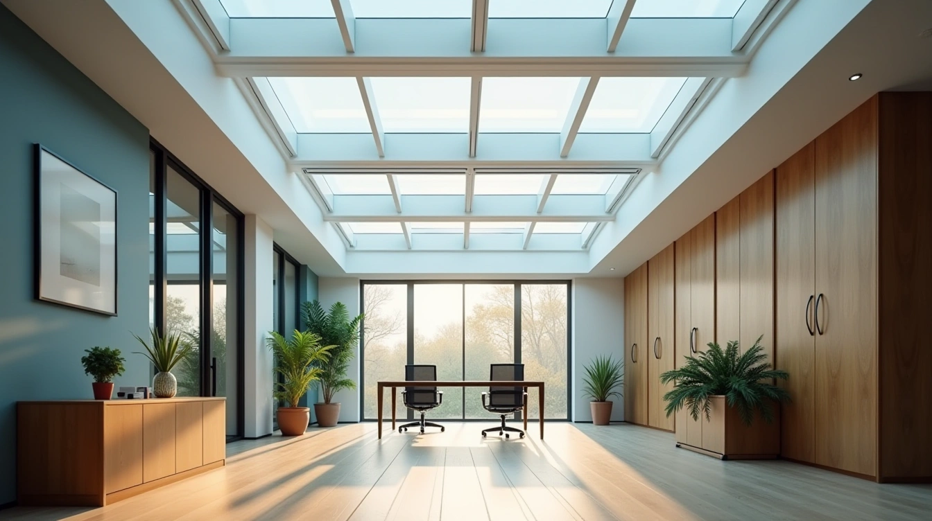 Main types of opening rooflights available